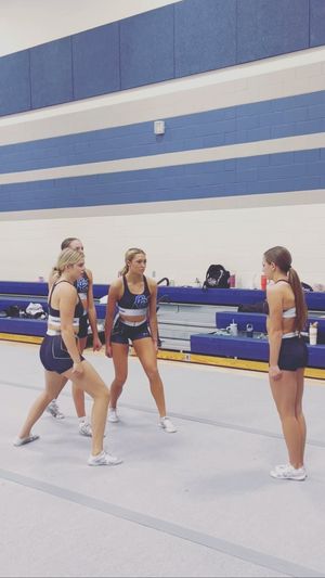 Video post by @corner_canyon_cheer on Instagram