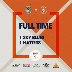 Image post by @LutonTown on Twitter/X