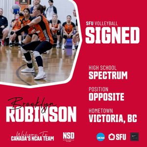 Image post by @sfu_volleyball on Instagram