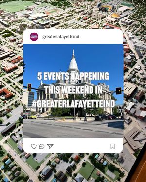Image post by @greaterlafayetteind on Instagram