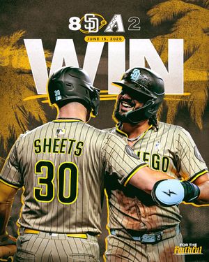 Image post by @Padres on Twitter