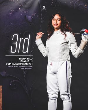 Image post by @nuwfencing on Instagram