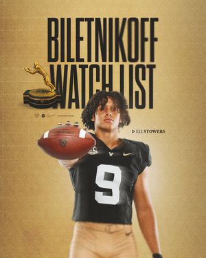 Image post by @VandyFootball on Twitter