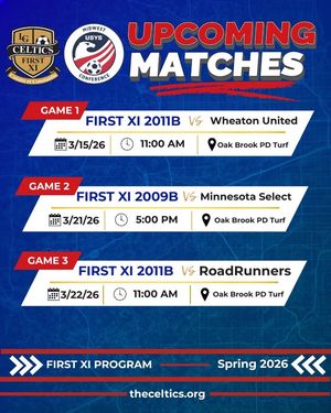 Image post by @TheCelticsSoccerClub on Facebook