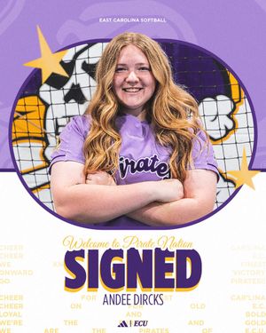 Text post by @ecu__softball on Twitter/X