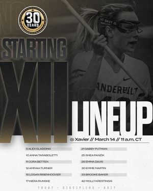 Image post by @VandyLacrosse on Twitter