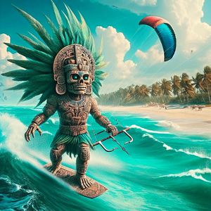 Image post by @playadelcarmenkiteboarding on Instagram