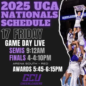 Image post by @gcucheerleaders on Instagram