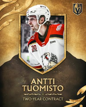 Image post by @GoldenKnights on Twitter