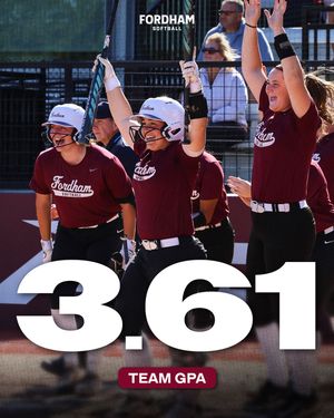 Image post by @fordham_softball on Instagram