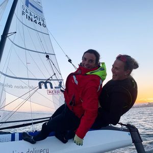 Image post by @tarapacheco_sailing on Instagram