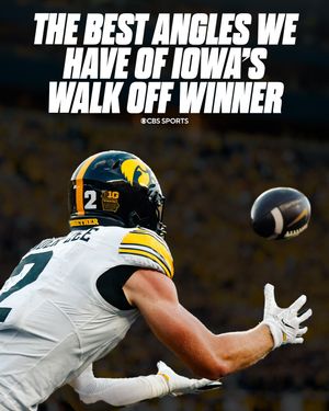 Image post by @cbssportscfb on Instagram