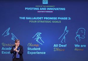 Image post by @gallaudetu on Instagram