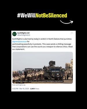Image post by @greenpeace on Instagram