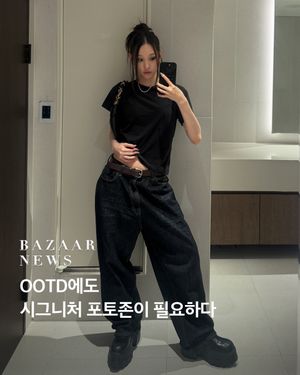 Image post by @harpersbazaarkorea on Instagram