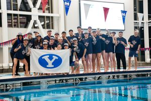Image post by @BYUSwim_Dive on Twitter