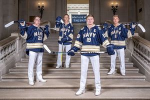 Image post by @navymenshockey on Instagram