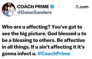 Image post by @deionsanders on Instagram