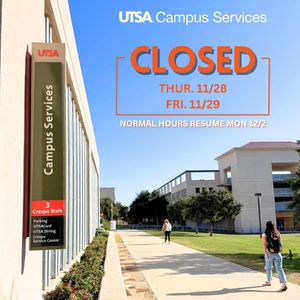 Image post by @utsacampusservices on Instagram