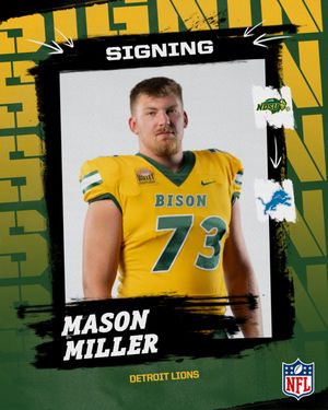 Image post by @ndsufootball on Instagram