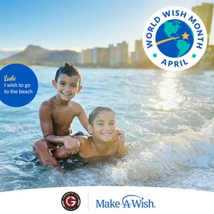 Image post by @MakeAWish on Twitter