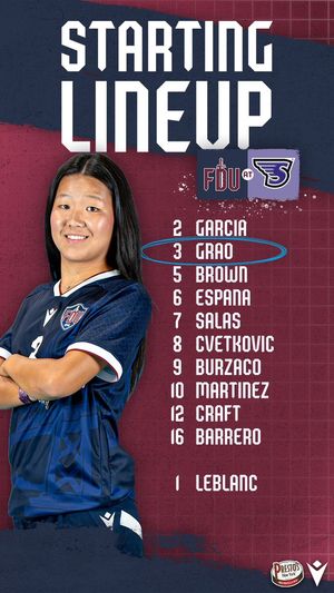 Image post by @FDUKnightsWSOC on Twitter/X