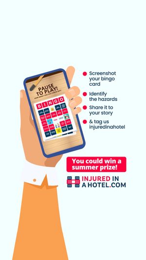 Video post by @InjuredinaHotel on Facebook
