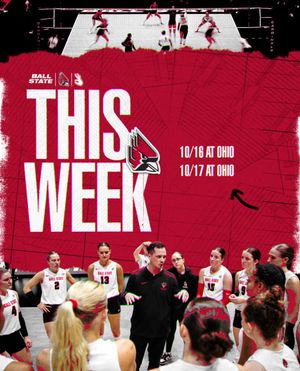 Image post by @ballstatewvb on Instagram