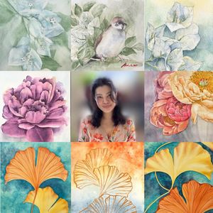 Image post by @brushstrokesbymichelle on Instagram
