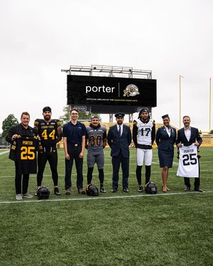 Image post by @porterairlines on Instagram
