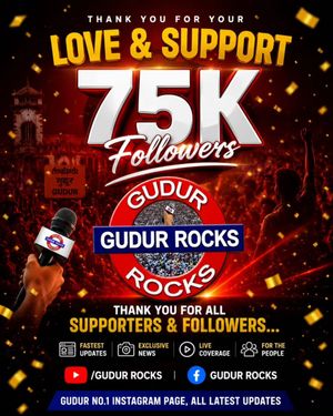 Image post by @gudurrocks on Instagram