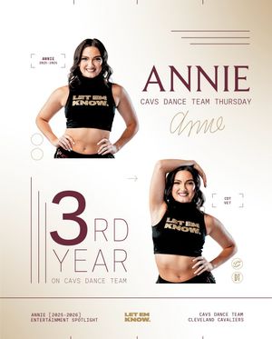 Image post by @cavsdanceteam on Instagram