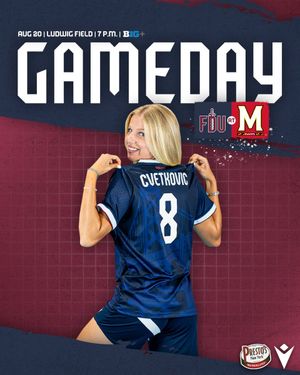 Image post by @FDUKnightsWSOC on Twitter