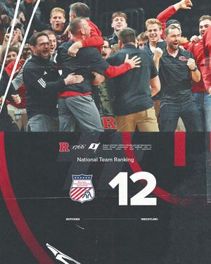 Image post by @ruwrestling on Instagram