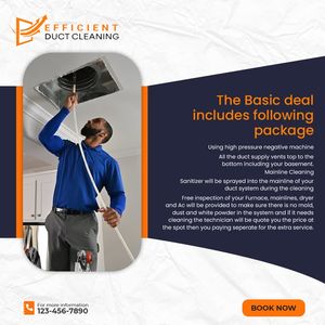 Image post by @Efficientductcleaning on Facebook