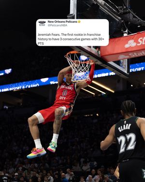 Image post by @pelicansnba on Instagram