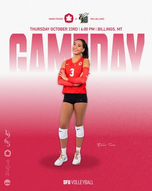 Image post by @sfu_volleyball on Instagram