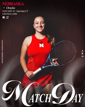 Image post by @huskerwtennis on Instagram