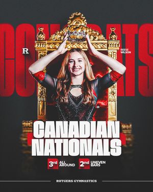 Image post by @rutgersgymnastics on Instagram