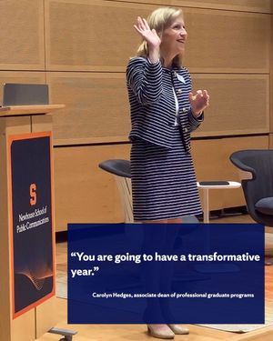 Image post by @newhousesu on Instagram