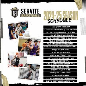 Image post by @servite_sports on Instagram
