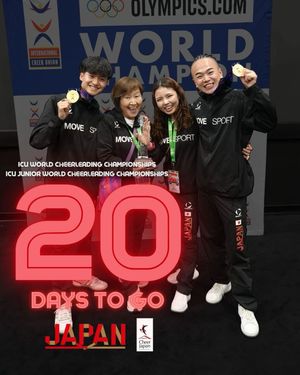 Image post by @cheer_japan on Instagram