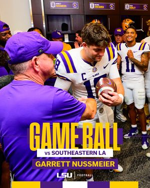 Image post by @lsufootball on Instagram