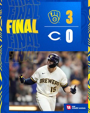 Image post by @Brewers on Twitter