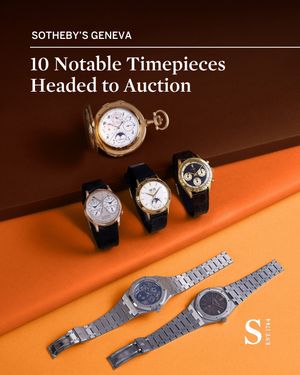 Image post by @sothebyswatches on Instagram