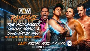 Image post by @AEW on Twitter