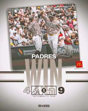 Image post by @padres on Instagram