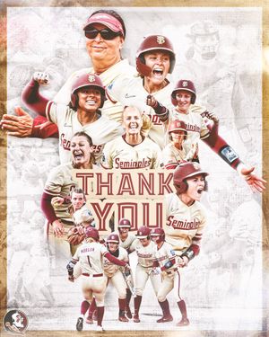 Image post by @FSU_Softball on Twitter