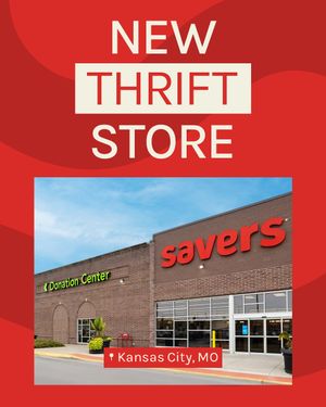 Image post by @savers_thrift on Instagram