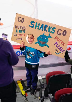Image post by @SanJoseSharks on Twitter